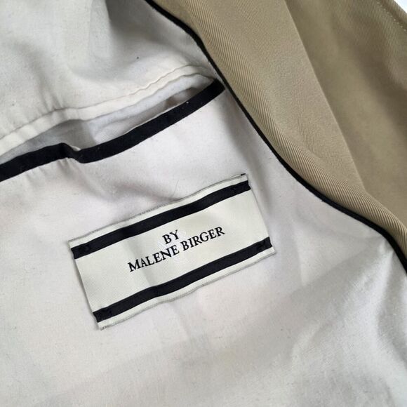 By Malene Birger Paoili Double Breasted Trench Coat Women's FR 36 US 6 Small - Picture 14 of 16